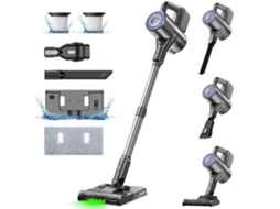 Aspirador Vertical Nettlife 500w/40000pa Com Função De Varrimento, Autonomia De 40 Min