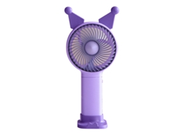 Ventilador Portátil Mini USB Carregável com Bateria para Casa Escola Escritório