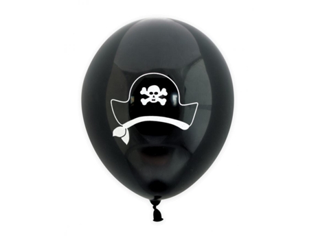 6 Balões Insufláveis ??Ø 25 Cm Pirata SCRAPCOOKING PARTY