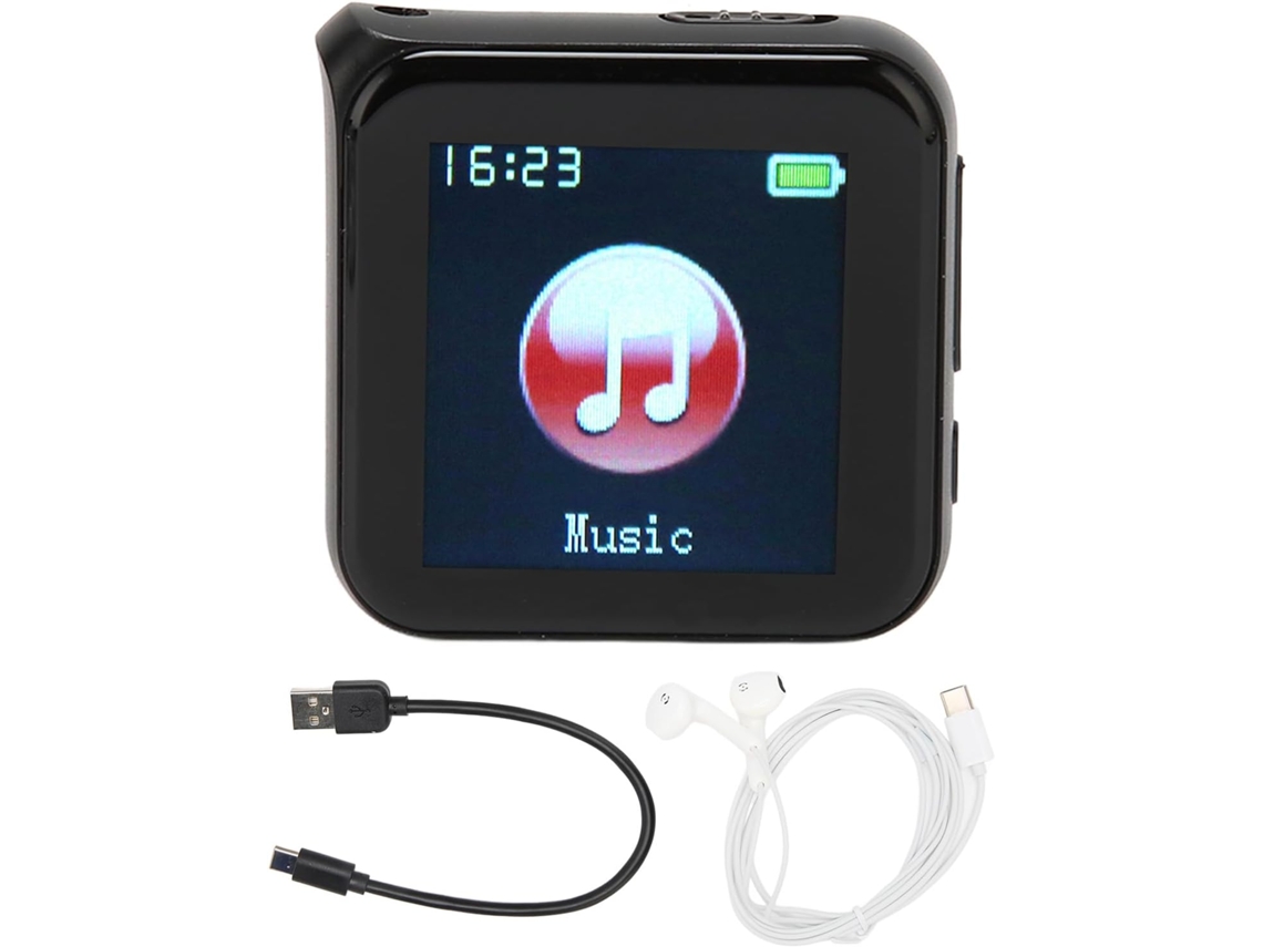 Leitor De Mp3 Com Gravador Voz, Reprodutor Áudio Digital 16 Gb