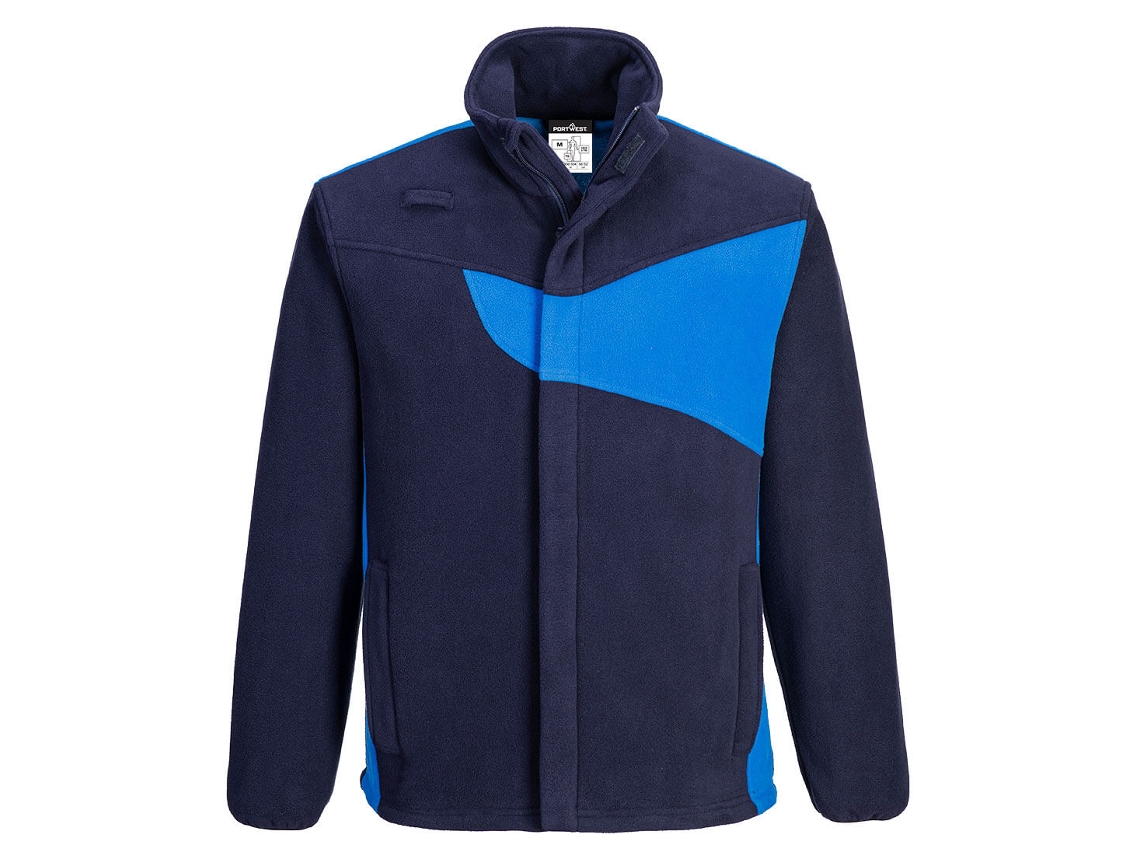 Forro De Lã Pw2 Conforto E Estilo / Preto Cinza / M Portwest