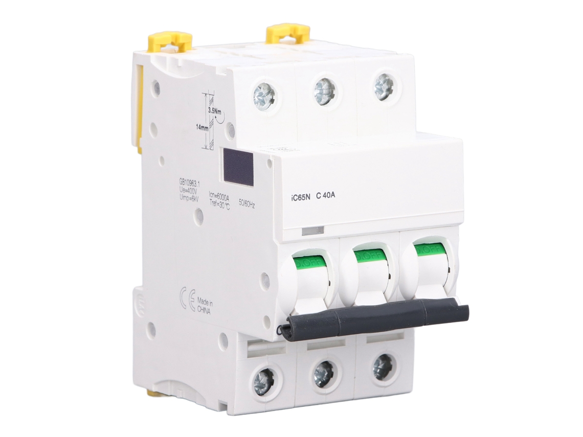 Disjuntor de Circuito CC Modular 2p 1000V 25A para Proteção | S/MARCA