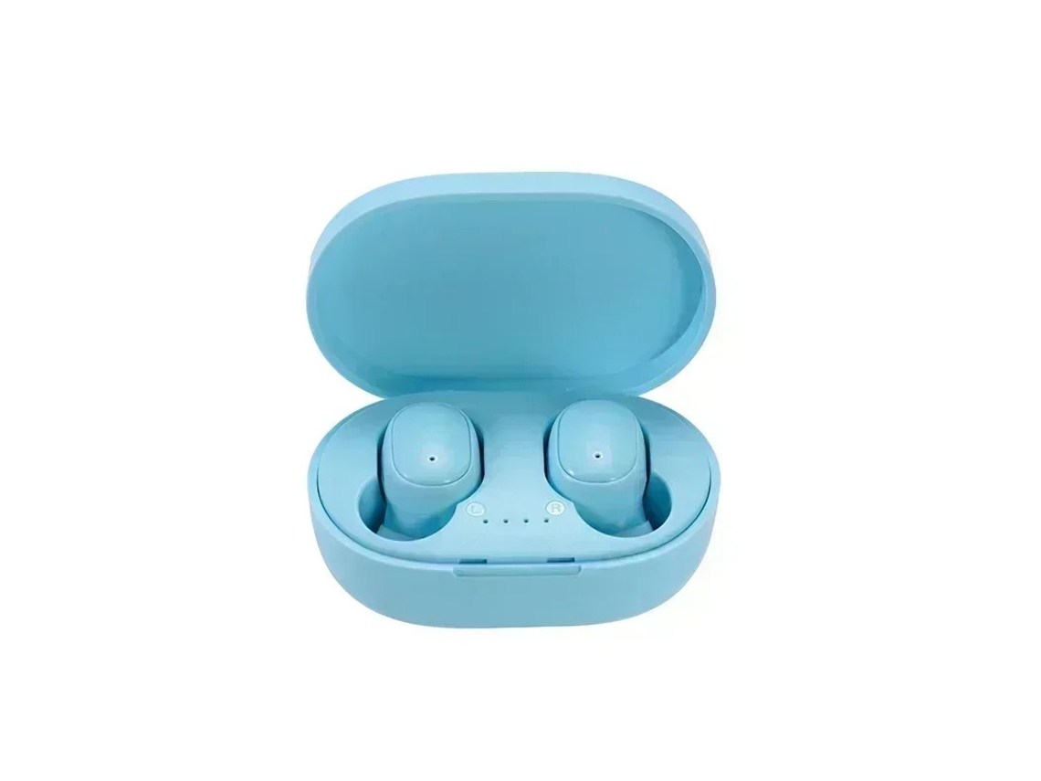 Fones de Ouvido Intra auriculares Sem Fio Bluetooth 5.0 Tws com Microfone, Cancelamento de Ruído e Controle de Volume. MDUG (azul)