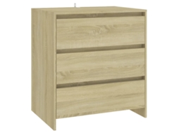 Sideboard, Sideboards Vidaxl Marrom Madeira Processada (n/a)