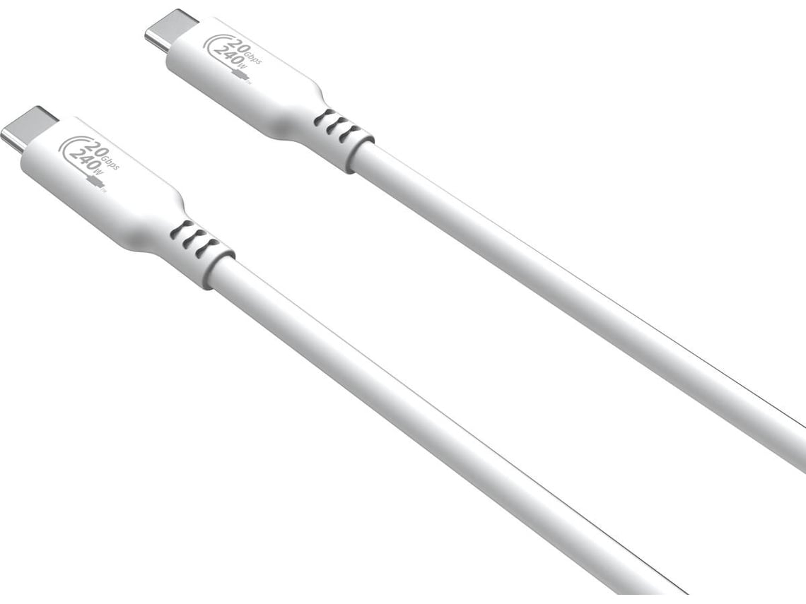 Cabo GOODIS (Outlet Caixa Aberta - USB-C - USB-C - 1m - 240W - Branco)