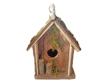 Casa Pajaros Tejado Largo 13x9x16 Cm Fedor