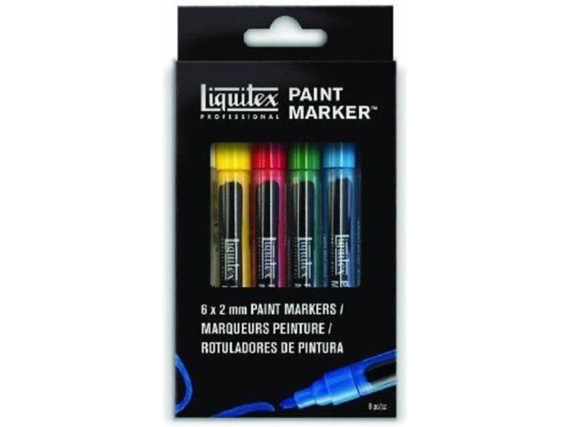 Tintas LIQUITEX 6 marcadores