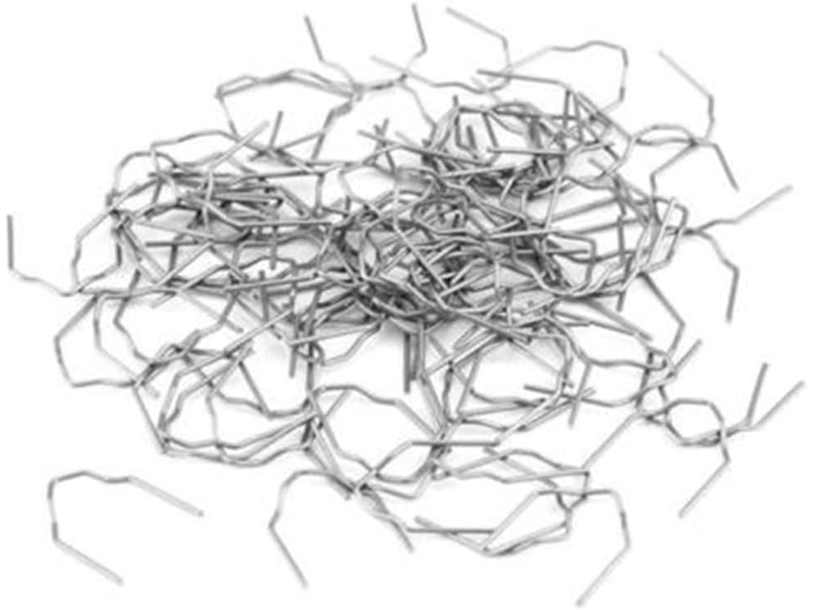 1000 Grampos A Quente Em Aço Inoxidável Estilo V De 0,8 Mm Para Uso