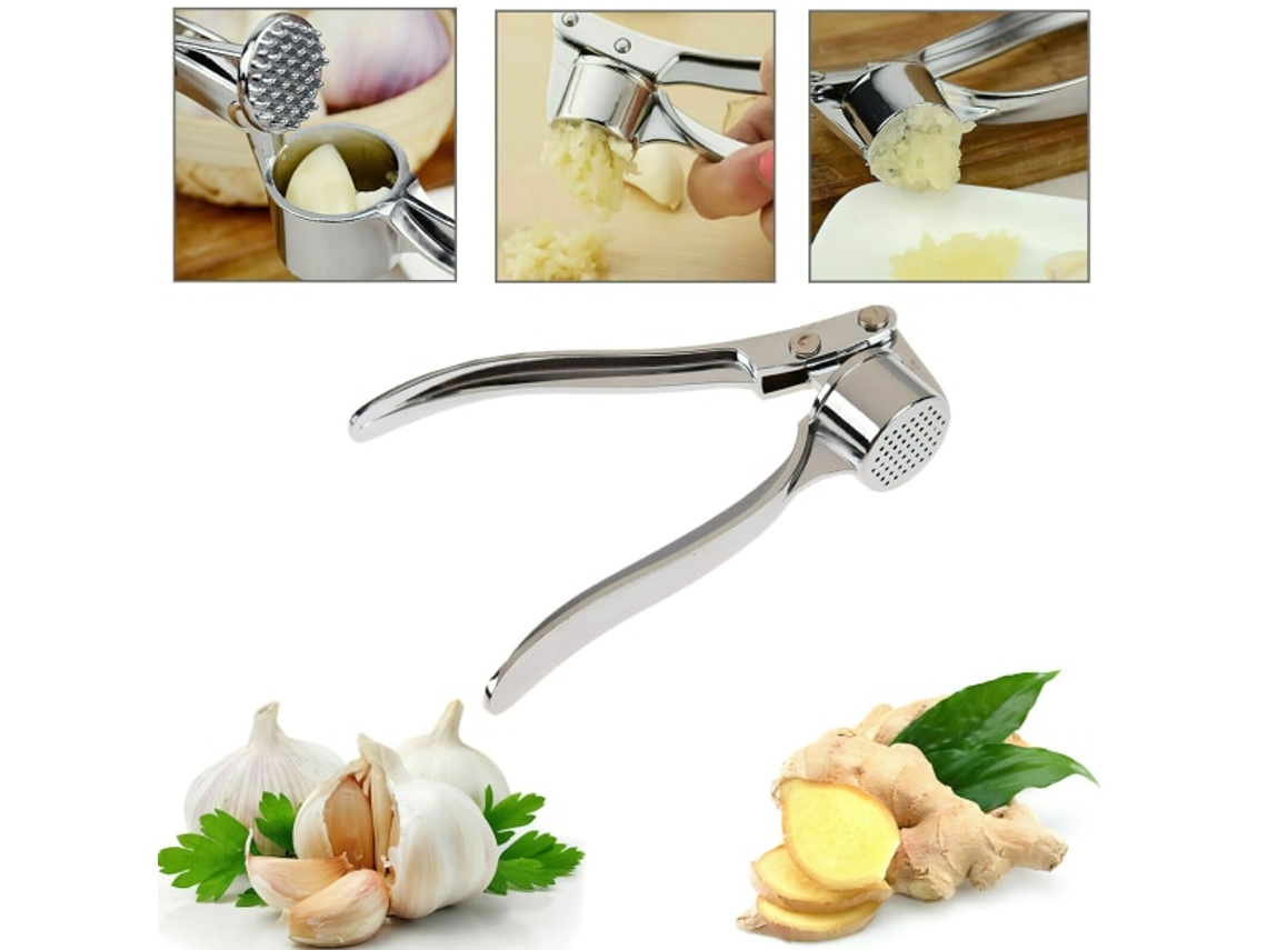 Espremedor De Alho Utensílios De Cozinha Em Aço Inoxidável Slowmoose