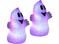Conjunto De 2 Luminárias De Mesa Fantasma Para Decoração De Casa, Luminárias De Mesa Para O Halloween Conjunto De 2 Luminárias De Mesa Gokoco