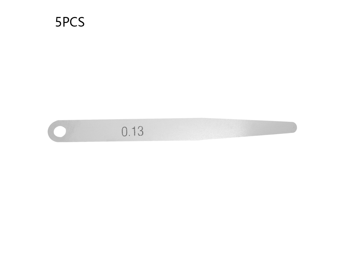 Conjunto de 5 peças de paquímetro em aço inoxidável, calibre 0,13, ferramenta de inspeção de soldagem, régua.