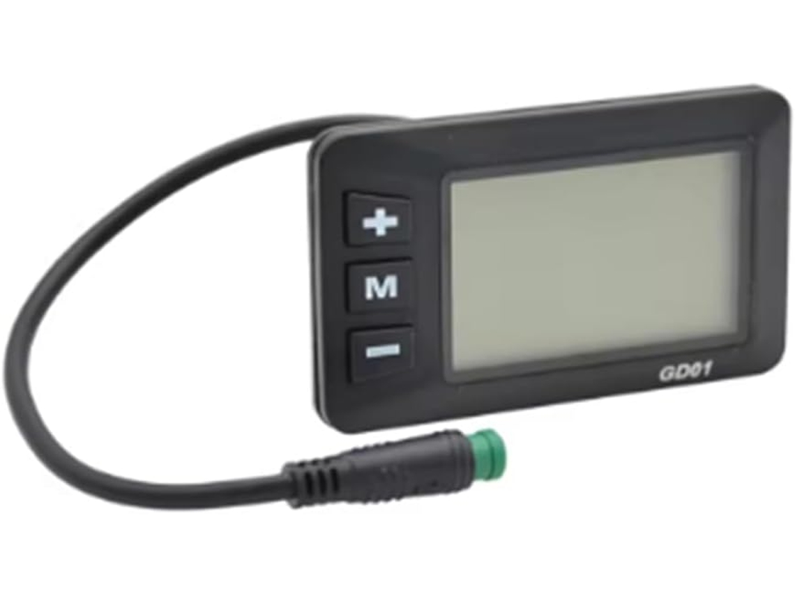 Visor SFUSHOS LCD para Bicicleta Elétrica Gd01, à Prova D'água, Multivoltagem