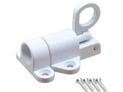 Trinco De Haste 30cm 12 Polegadas Portão Cerca Madeira, Resistente, Com Fusos, Uso Externo
