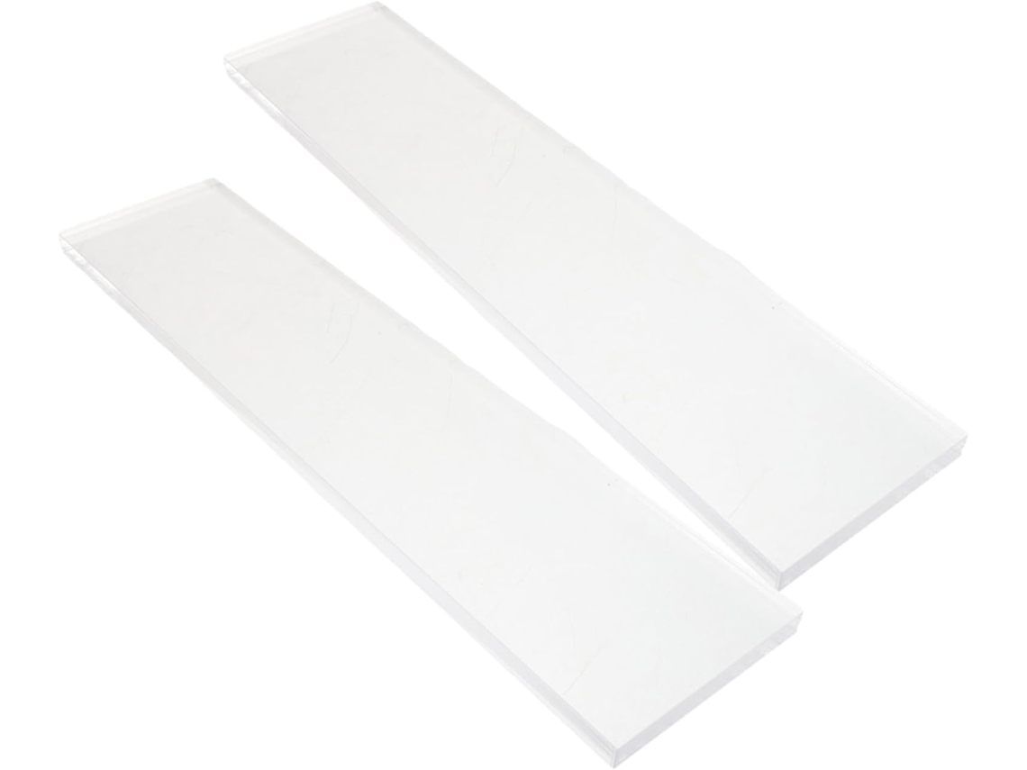 Supvox Conjunto De 2-prateleiras Flutuantes Acrílico Para Armário Banheiro, Compatíveis Com Armários De 33cm 13 Polegadas
