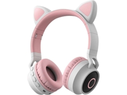 Auscultadores Bluetooth  Bt028c (on Ear - Rosa)*