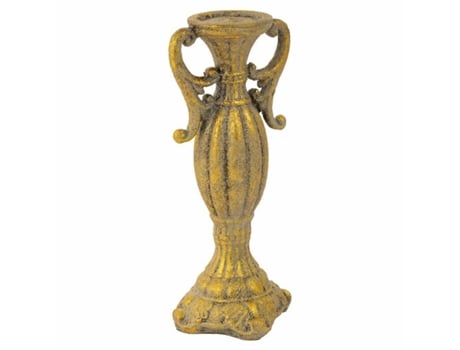 Candelabro ALEXANDRA HOUSE LIVING Ouro Resina 14 x 33 x 14 cm