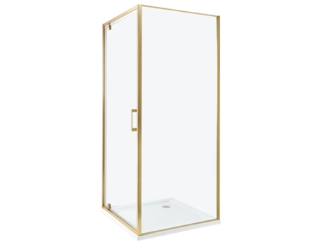 Cabine de duche BELIANI Darli de Vidro de segurança (temperado) Transparente 80x80x185