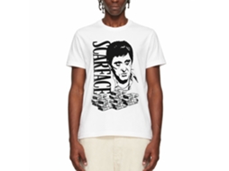Rockinstone Scarface Movie Bigtony White Adult T-shirt Size:m