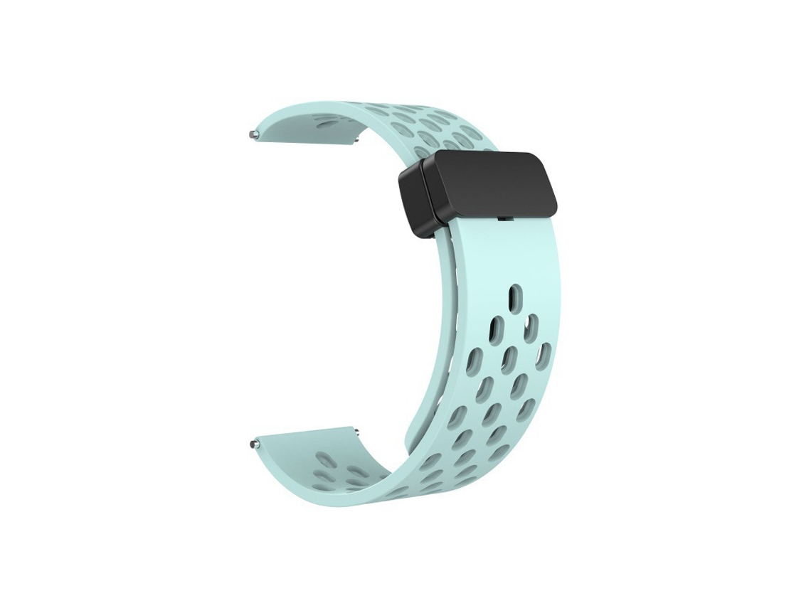 Pulseira Magnética Perfurada De Silicone Para Relógios Gt6, Compatível Com Huawei Gt5, Samsung Watch6, Xiaomi S4, Band