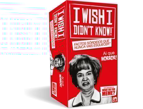 Jogo de Tabuleiro CREATIVE TOYS I Wish I Didn't Know (Português - Idade Mínima Recomendada: 18 Anos)