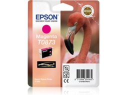 Tinteiro EPSON T0873 Ultra Gloss High-Gloss 2 - C13T08734010 Magenta