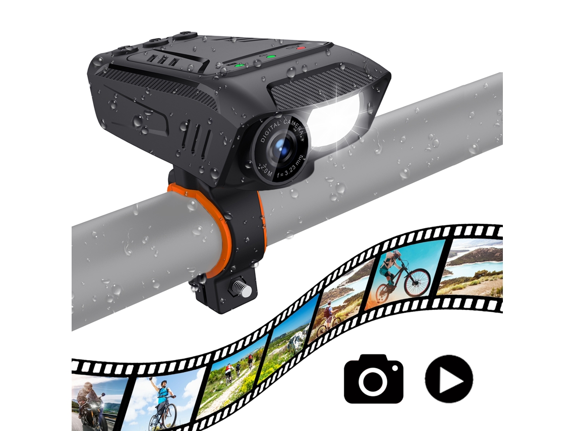 Câmera para Ciclismo em Hd 1080p, 30 Quadros por Segundo. MDUG