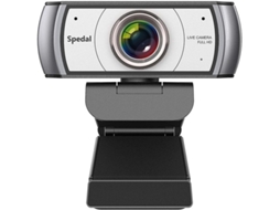 Webcam grande angular de 120 graus para videoconferência, streaming Full HD 1080p e microfones Bestvite