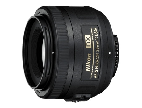 NIKON Af-S Dx Nikkor 35Mm F/1.8G Slr Objetivo Ancho Negro | Worten.pt