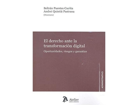 Livro Derecho Ante La Transformacion Digital de Puentes Cociña (Espanhol)