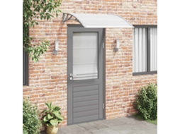 Vidaxl Toldo De Porta 120x100 Cm Pc Cinzento