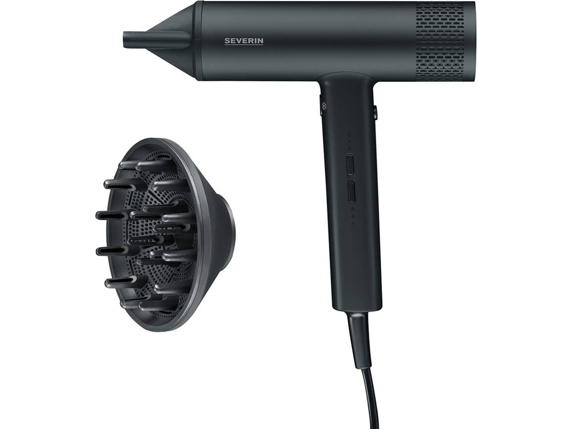 Secador de Cabelo SEVERIN HT0170 (2000 W - 3 Velocidades)