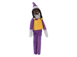 Boneco Elfo Preto de Natal em Resina LAXISCREED