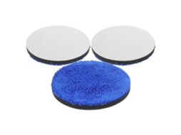 Conjunto De 3 Discos De Polimento De Esponja Azuis De 150 Mm Para Carros