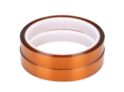2026zentro-2pcs Fita Adesiva Resistente A Altas Temperaturas 33m Filme De Poliimida Marrom Amarelo 15mm