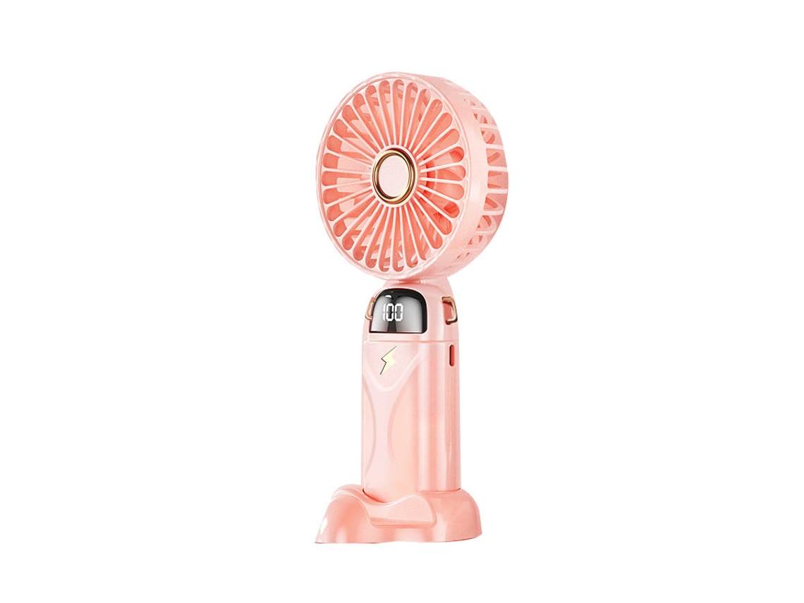 Ventilador Portátil Usb Plegável 5 Velocidades Viagem Camping