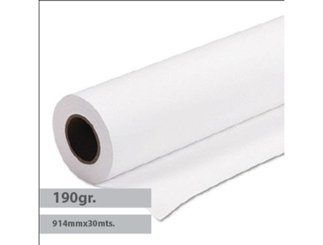 Papel Fotografico Glossy 190g 914mmx30m  Evolution - 1unVenda Multiplos: 1 Unid.