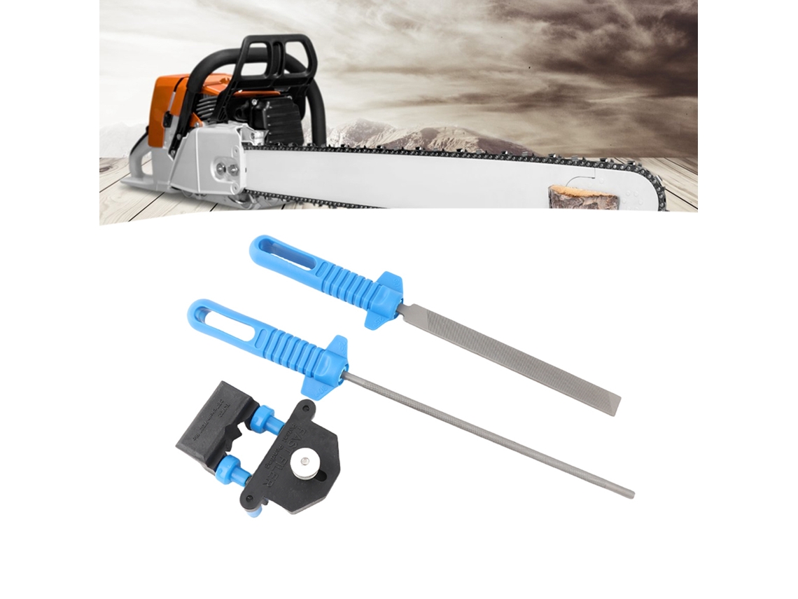 Kit De Afiar Motosserras Laxiscreed Para Afiação Rápida E Polimento Em Diferentes Ângulos