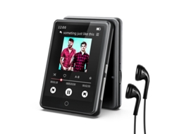 MP3 YIZHOOD M7 8G)Bluetooth 2,8 polegadas metal embutido alto-falante Full Touch Screen HIFI Walkman com FM / E-book / pedômetro preto
