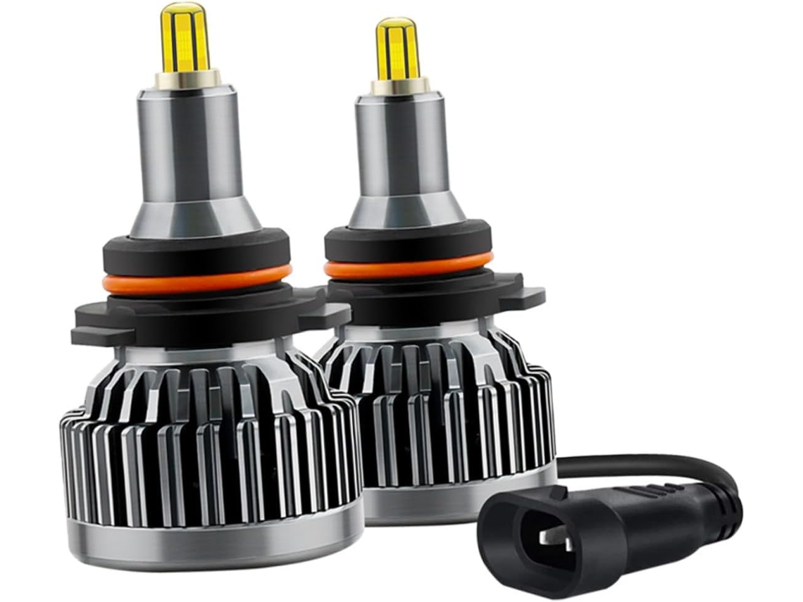 Lâmpada Led Para Farol De Carro, Projetor Automotivo De Seis Lados Para Iluminação Principal.