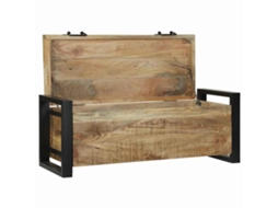 Maison Exclusive - Baús De Armazenamento Castanho 80 X 30 X 30 Cm