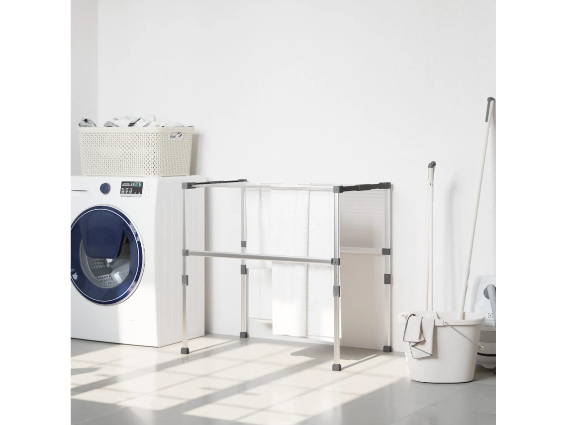 Vidaxl Estendal 83x(50-55)x(40-85) Cm Alumínio