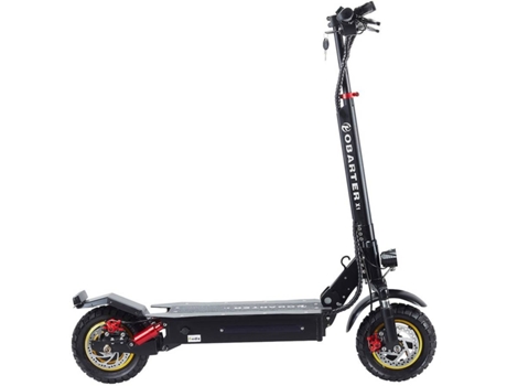 Trotinete Elétrica OBARTER X1 Preto (Velocidade Máx: 55 km/h - Autonomia: 50 km)