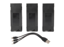 3 Baterias LAXISCREED 750mah 3.7v para Drone E88max E99max