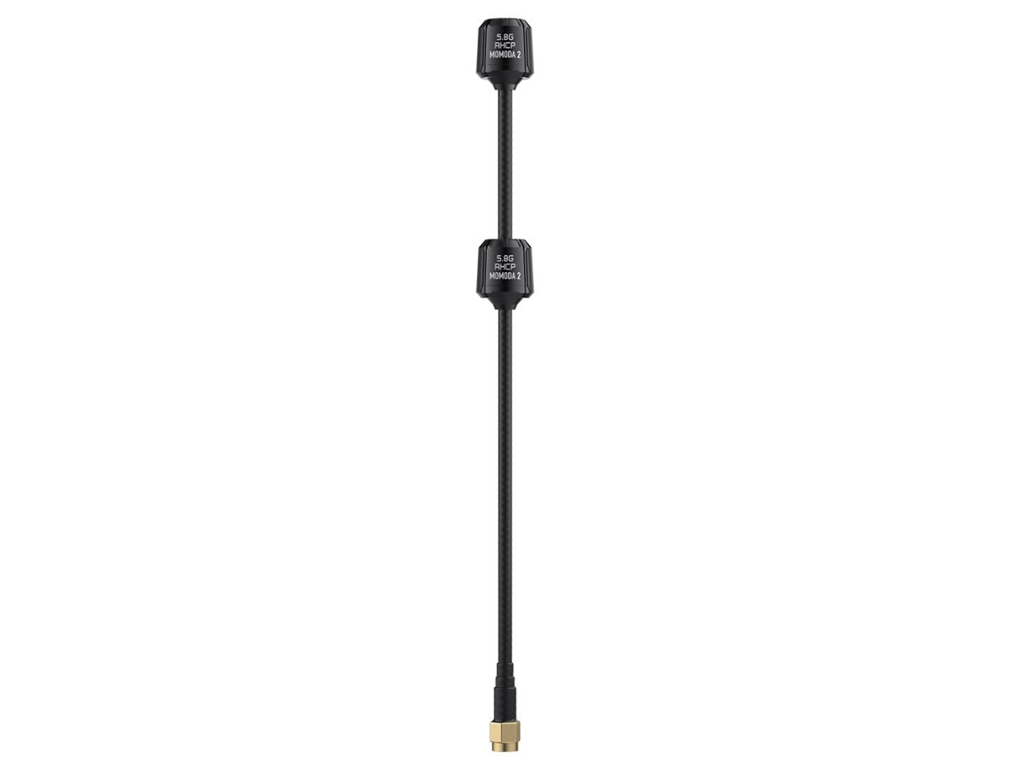 Antena Dupla Momoda2 Rhcp170mmgeprc de 5,8 Ghz com Alto Ganho de 3,65 Dbi, Compatível com Fpv, Conector Sma de 16,6 G para Drones Rc. MDUG