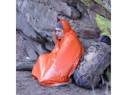 Laranjaipree Capa Chuva Primeiros Socorros Ar Livre Camping Sobrevivência Cobertor Isolamento Térmico Emergências Deserto Proteção Corporal