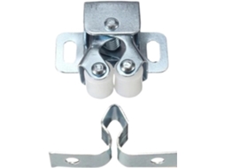 Fecho De Rolete Com Esfera Dupla, Fecho De Rolete Duplo Para Portas Armários E Móveis, Cor Cobre Prateado, 1-5 Peças 3 Cores