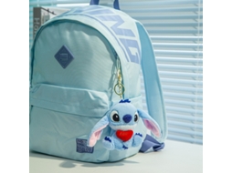 Pelúcia Stitch Sakura Roxo Abraçando Coração Love Brinquedo de Pelúcia CHABERLU