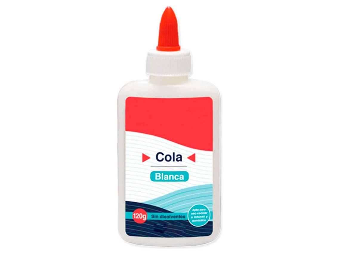 Cola Escolar 120 G Cola Branca Colas Madeira, Papel, Cartão, Tecidos, Couro, Cortiça, Etc. Ideal Para Uso Escolar, Artesanato E Escritório. Acan