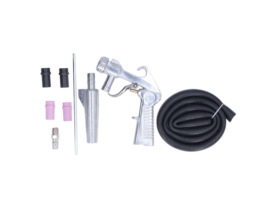 Primerox jateador de Areia a Ar Kit Máquina Jateamento Areia Polimento Superfície Vidro