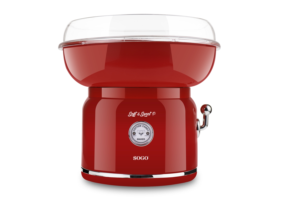 Máquina de Algodão Doce SOGO CC-SS-11975 (500 W - Vermelho)